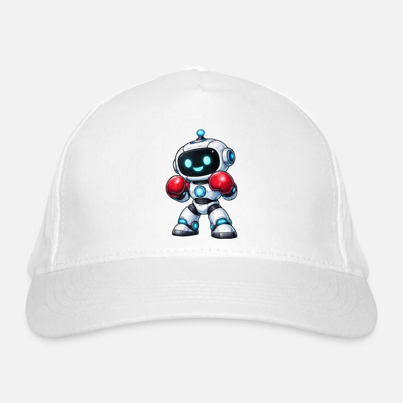 Boxen Roboter Boxer Bio-Baseballkappe