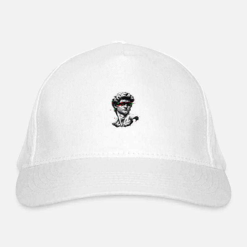 Bust Glitch Barock Bio-Baseballkappe
