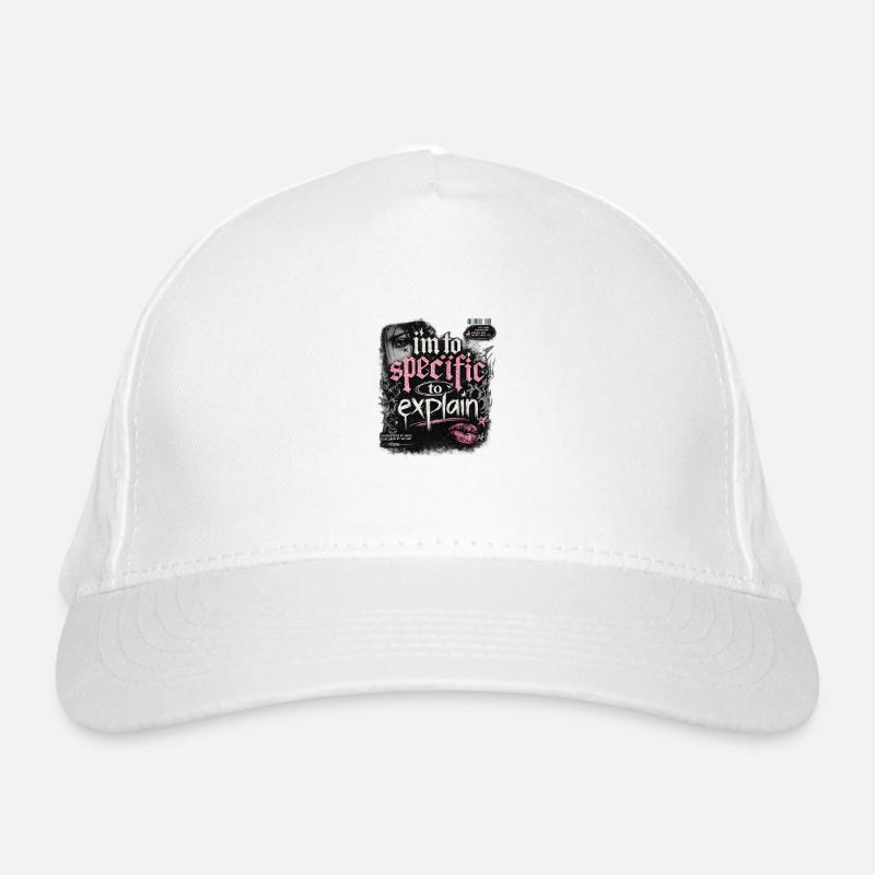 Trop précis pour expliquer – Gothic Pink Casquette classique bio