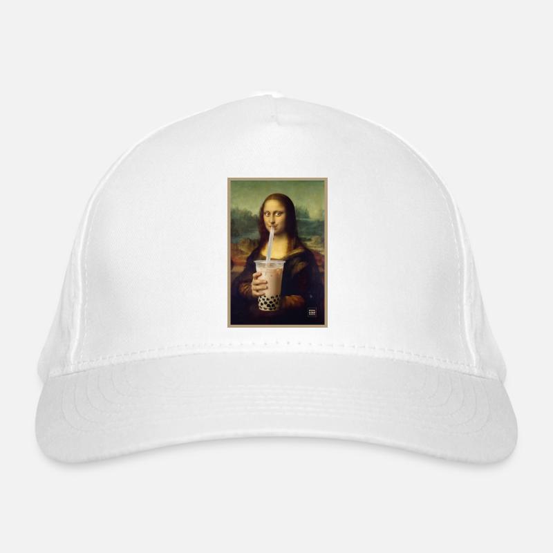 Mona Sip Bubble Tea Porträt Bio-Baseballkappe