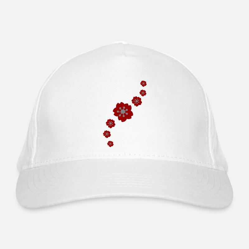 Japanese Cherry Blossom - Sakura ligne 2 Casquette classique bio