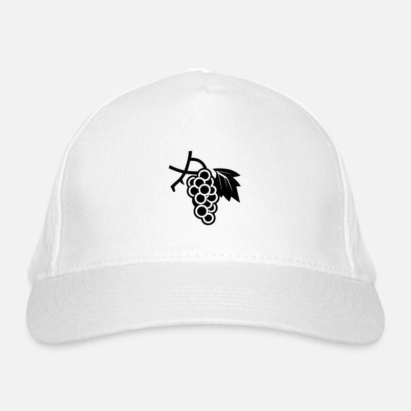 Weintraube Bio-Baseballkappe