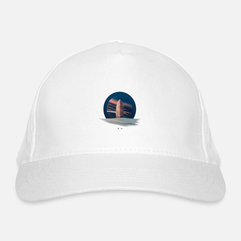 Surfboard S Organic Baseball Cap