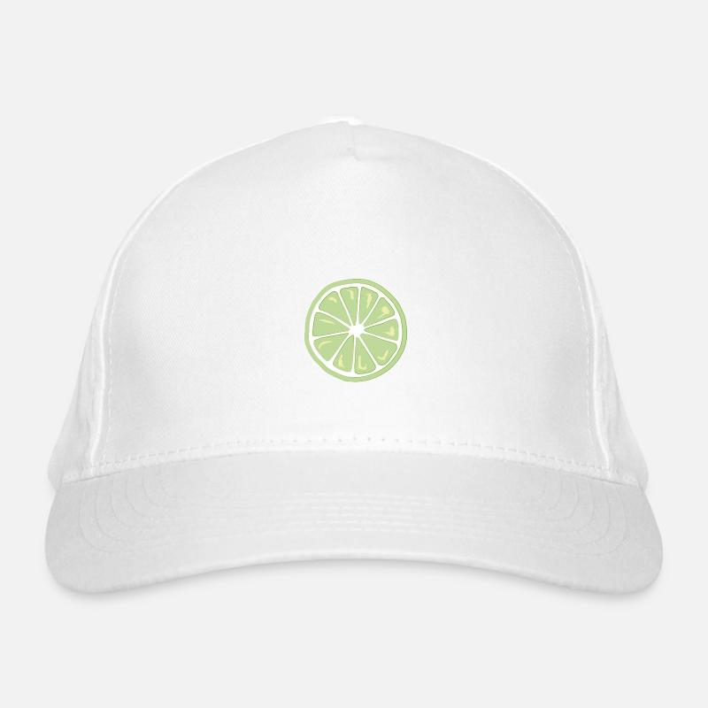 Früchtchen - Limette Bio-Baseballkappe