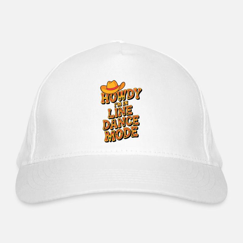 Howdy Line Dance Country colorful line dance design Organic Baseball Cap
