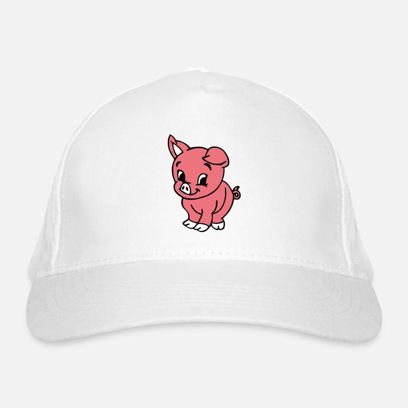 Piggy Pig Sweet Organic Baseball Cap