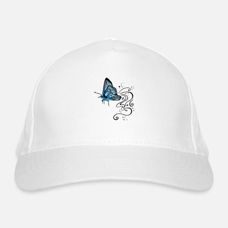 Schmetterling Bio-Baseballkappe