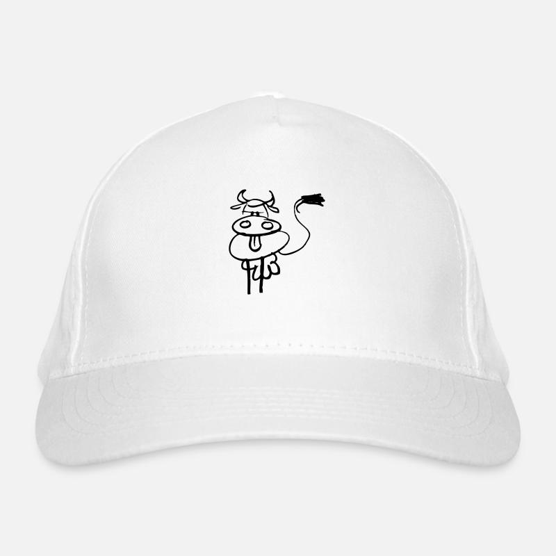 vache Casquette classique bio