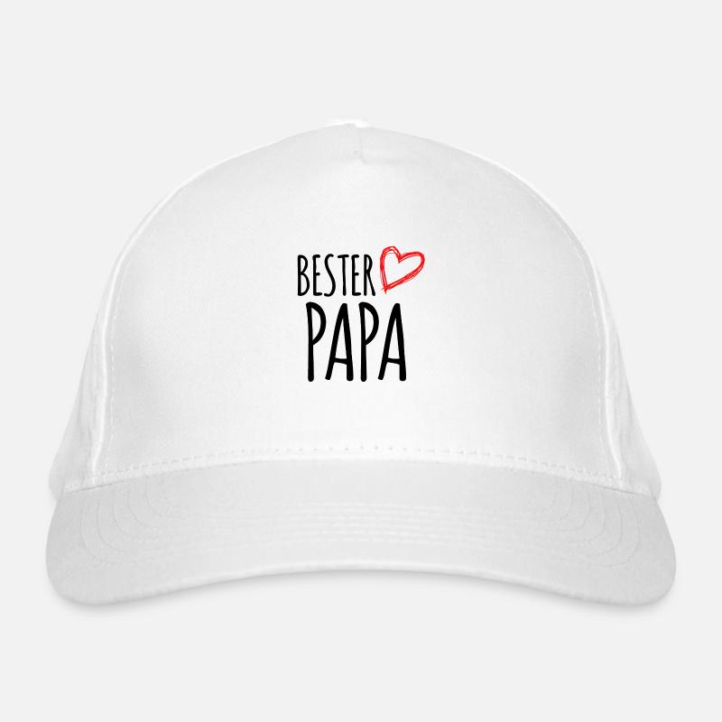 bester Papa Bio-Baseballkappe