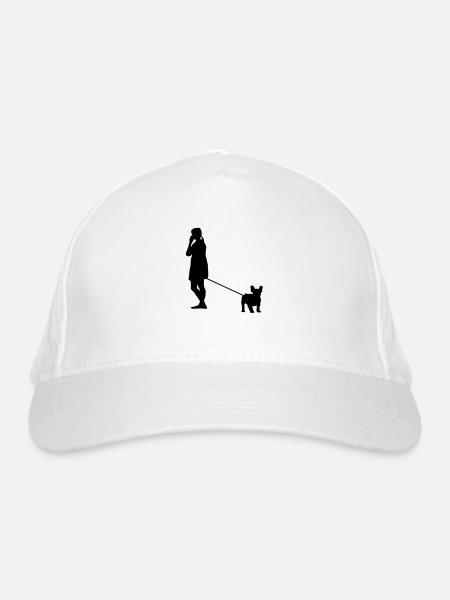 marcher avec bu lly - Casquette classique bio - blanc