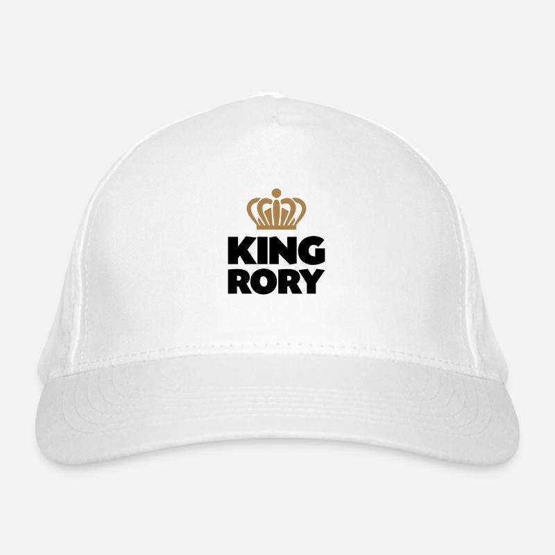 King rory name thing crown Organic Baseball Cap