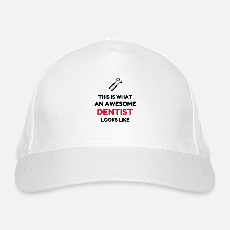 dentiste / dent / médecin / médecine Casquette classique bio