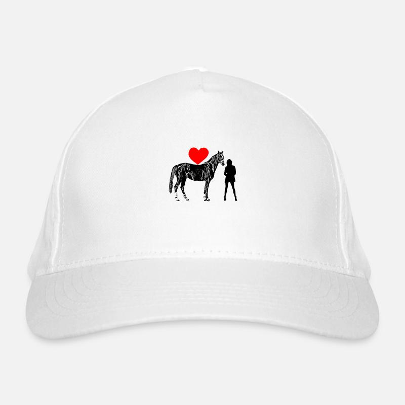 horse Organic Baseball Cap