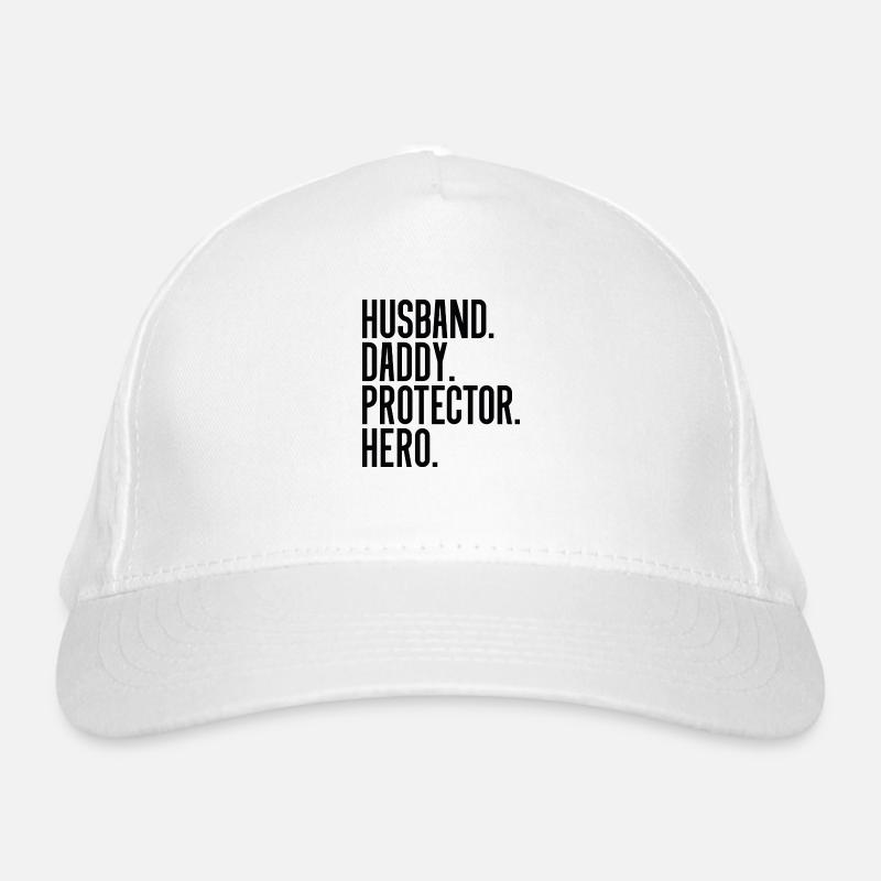 Husband daddy protector hero Casquette classique bio