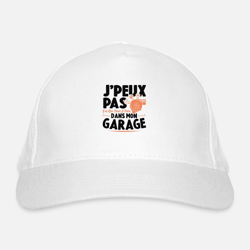 Je Peux Pas J'ai Des Trucs À Faire Dans Mon Garage Casquette classique bio