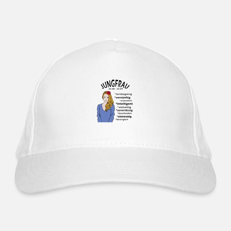 Sternzeichen Jungfrau Bio-Baseballkappe