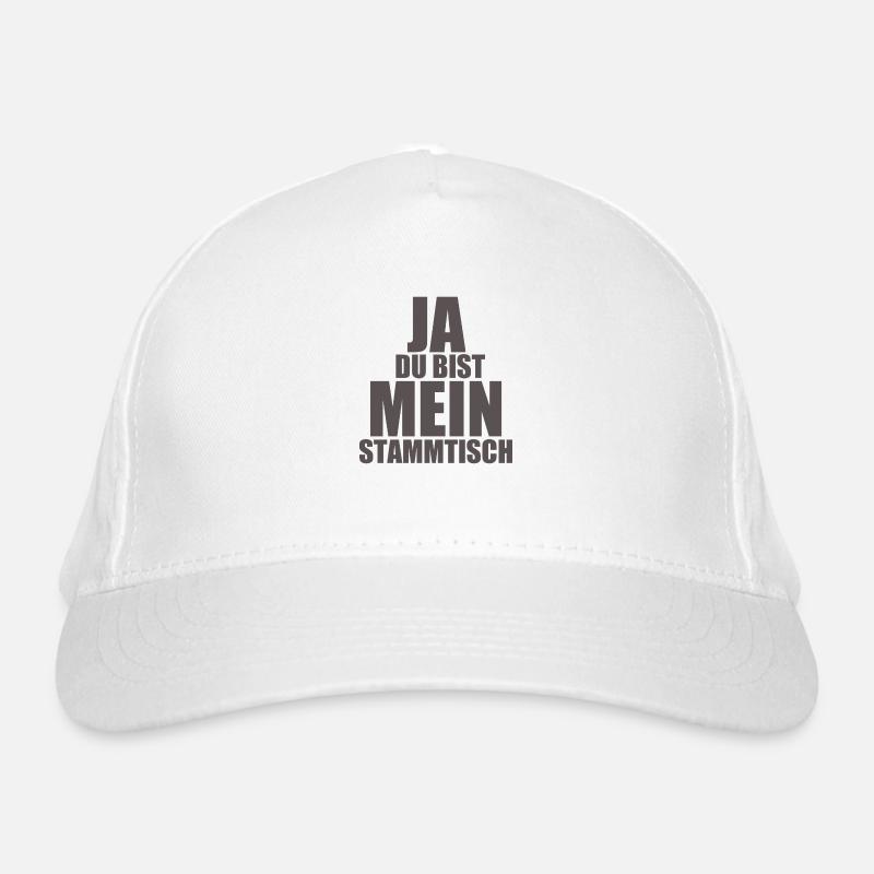 Stammtisch - Spruch Bio-Baseballkappe