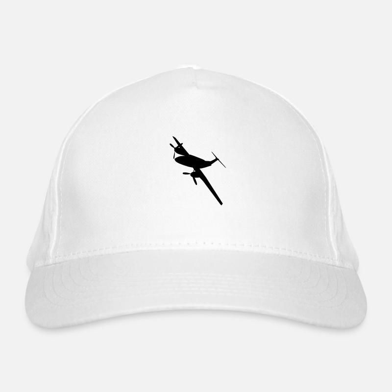 Avion bimoteur à hélice Casquette classique bio