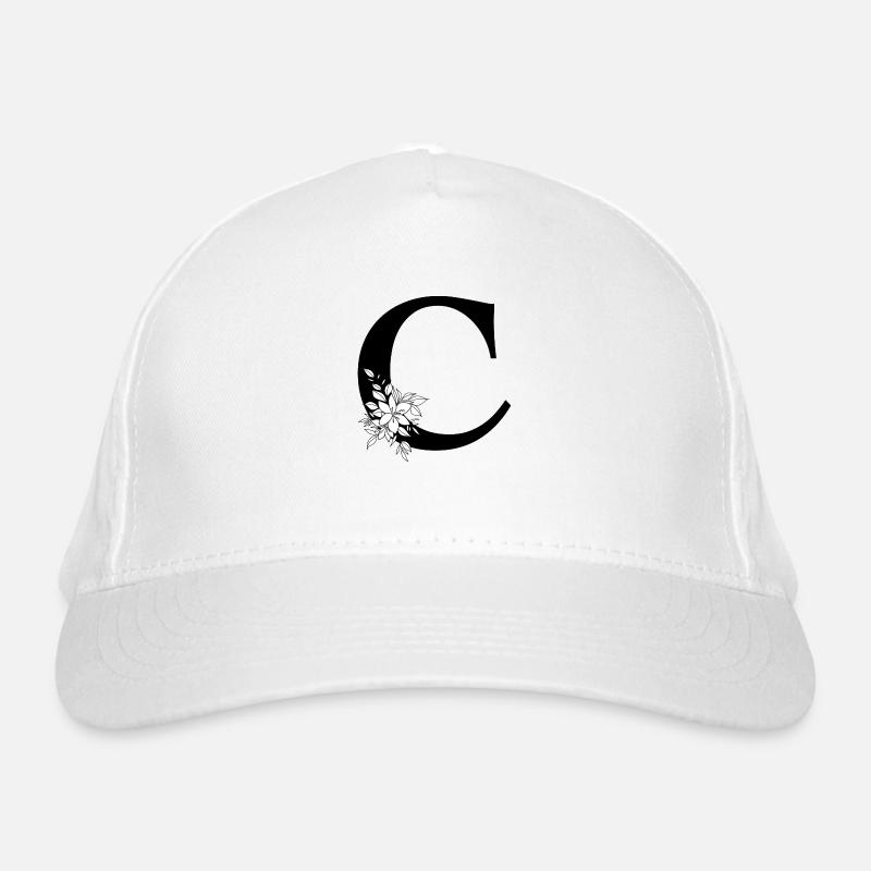 Buchstabe C Bio-Baseballkappe