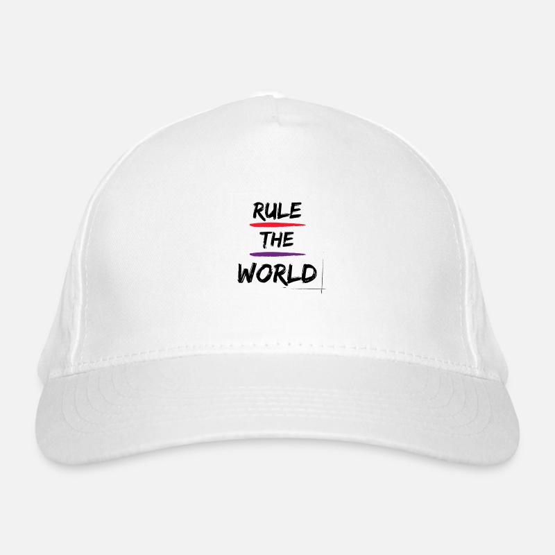 Rule the world Organic Baseball Cap