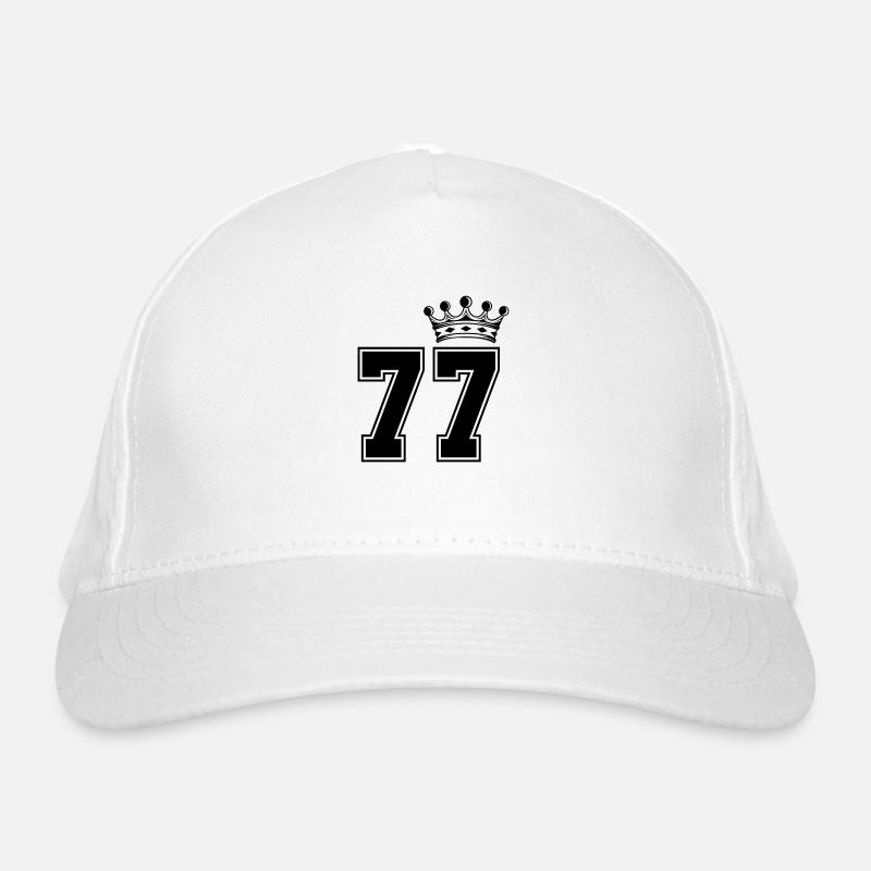 77 couronnes Casquette classique bio