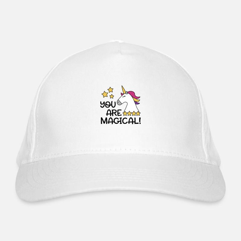 Licorne Vous êtes magique Casquette classique bio