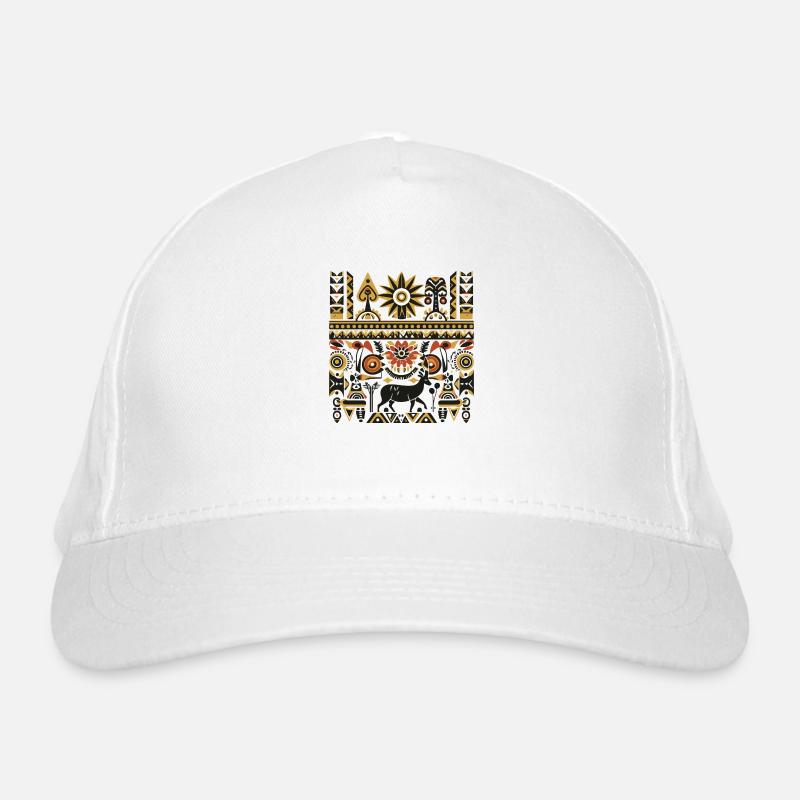 African folklore Organic Baseball Cap