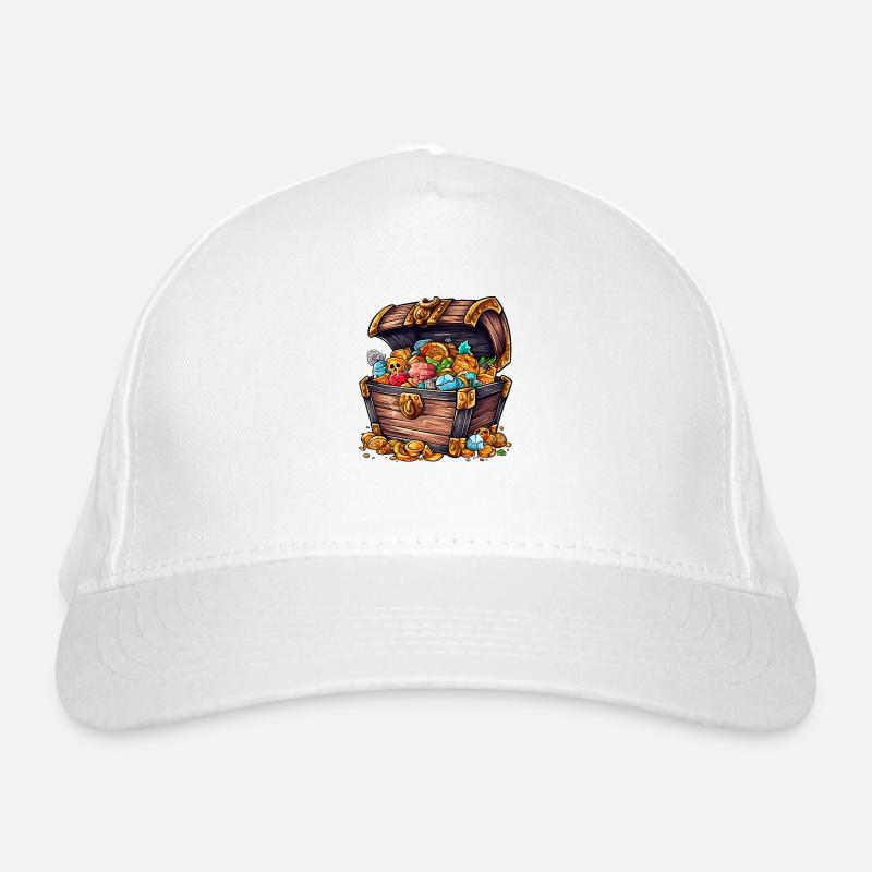 A treasure chest Organic Baseball Cap