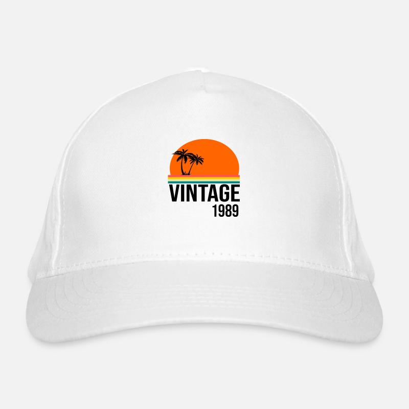 Millésime 1989 Casquette classique bio