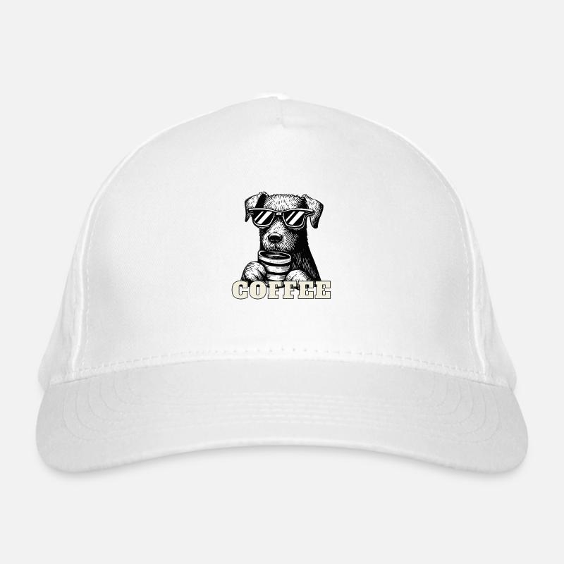 Chien de café Casquette classique bio