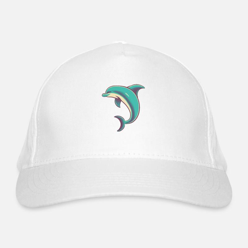 Delfin Bio-Baseballkappe