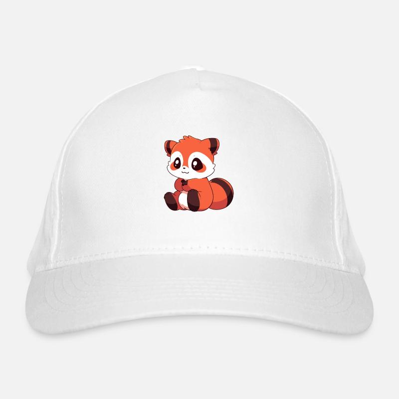 Kleiner Panda Bio-Baseballkappe