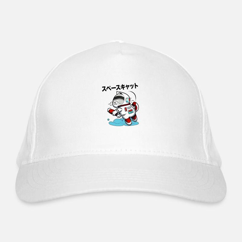 CHAT DE L’ESPACE JAPONAIS Casquette classique bio