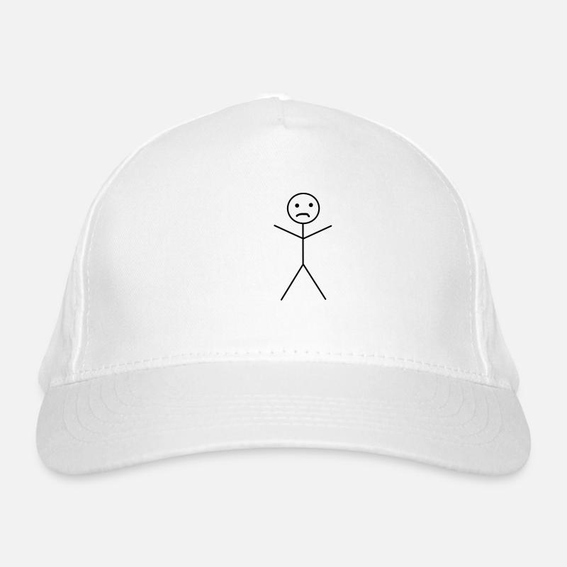 Strichmann Traurig Bio-Baseballkappe