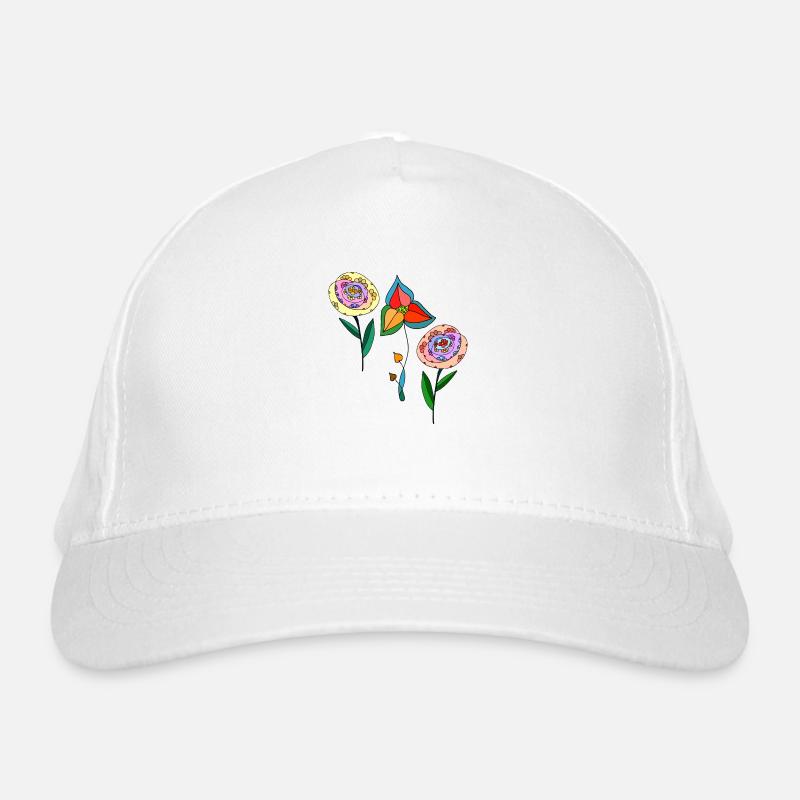 Fleur Casquette classique bio