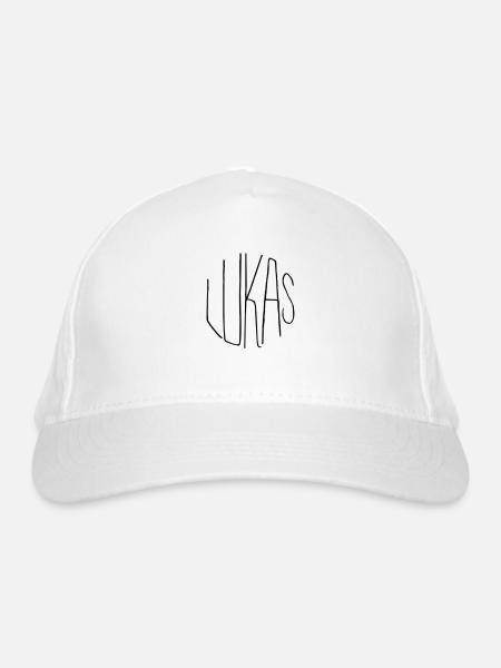 Lukas - Bio-Baseballkappe - Weiß