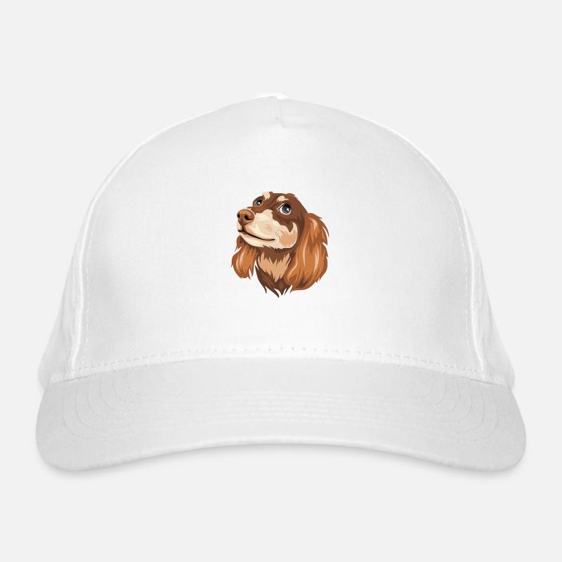 Teckel rêveur Casquette classique bio