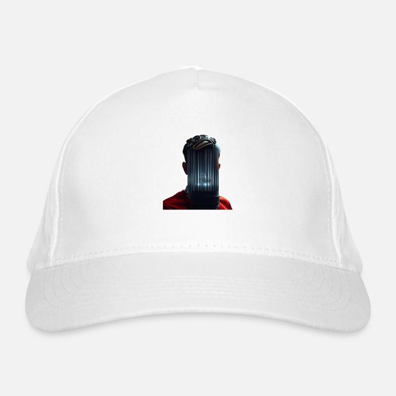 Man and machine Organic Baseball Cap