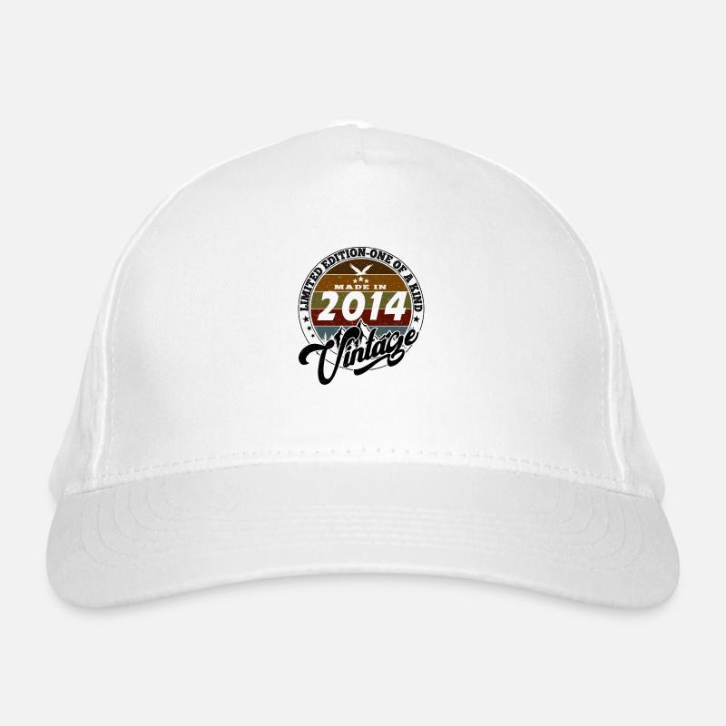 Vintage élégant : 2014 Cadeau rétro 2014 2025 Casquette classique bio