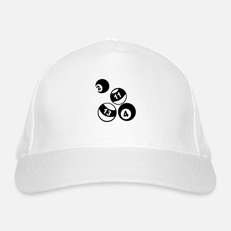 Billard Casquette classique bio