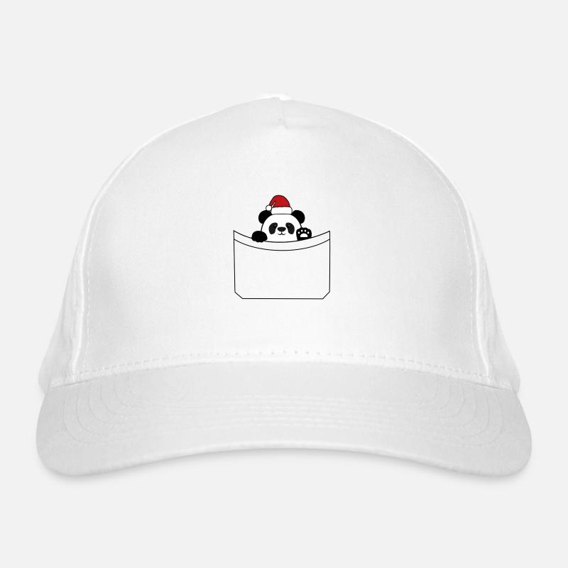 Panda poche bonnet noël Casquette classique bio