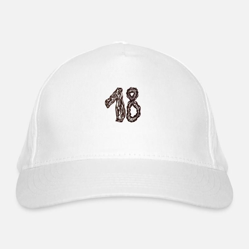 18 Casquette classique bio