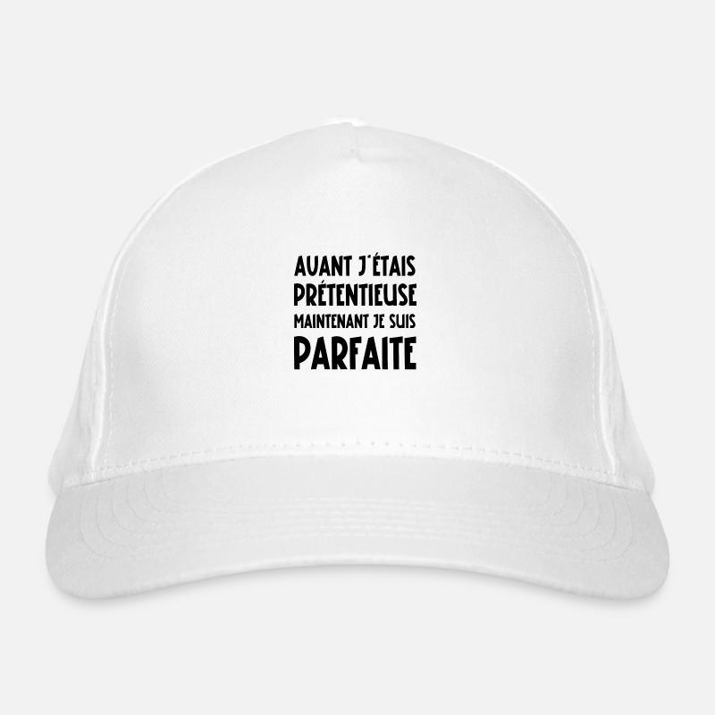 avant j'étais prétentieuse Casquette classique bio