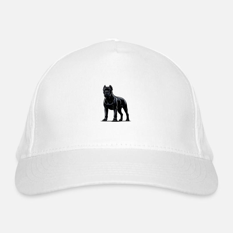 Majestätische Cane Corso Porträts Bio-Baseballkappe