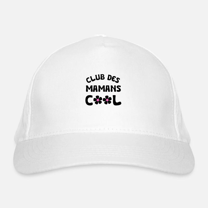 club des mamans cool Casquette classique bio