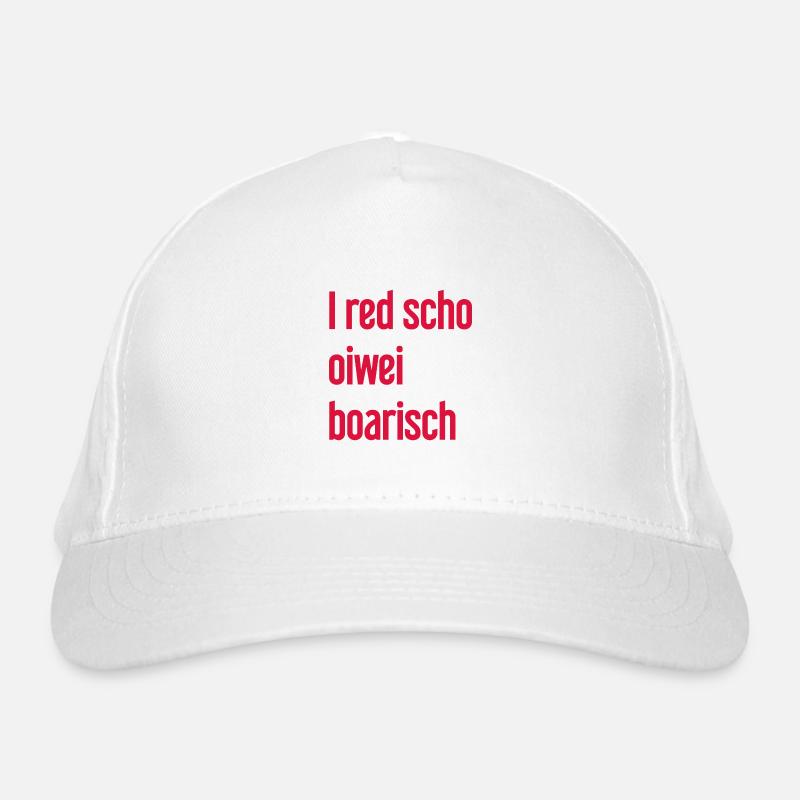 I red scho oiwei boarisch Casquette classique bio