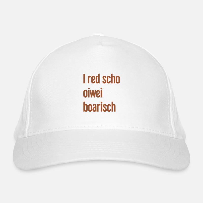 I red scho oiwei boarisch Casquette classique bio