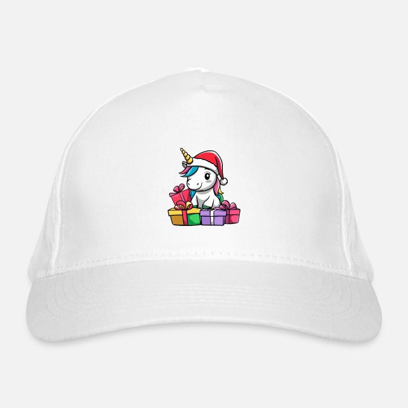 Cadeaux de Noël Licorne Casquette classique bio