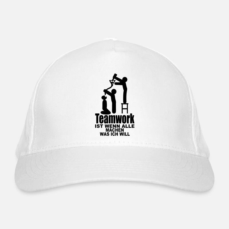 teamwork malle mallorca Bio-Baseballkappe