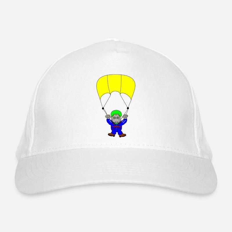 parachute parachuting skydiver Casquette classique bio